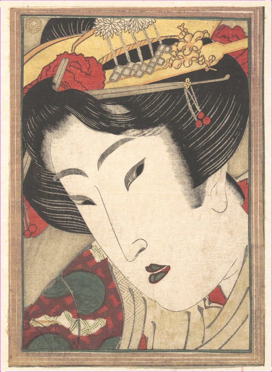 Geisha rechazada de «Pasiones enfriadas por la nieve primaveral» de Keisai Eisen