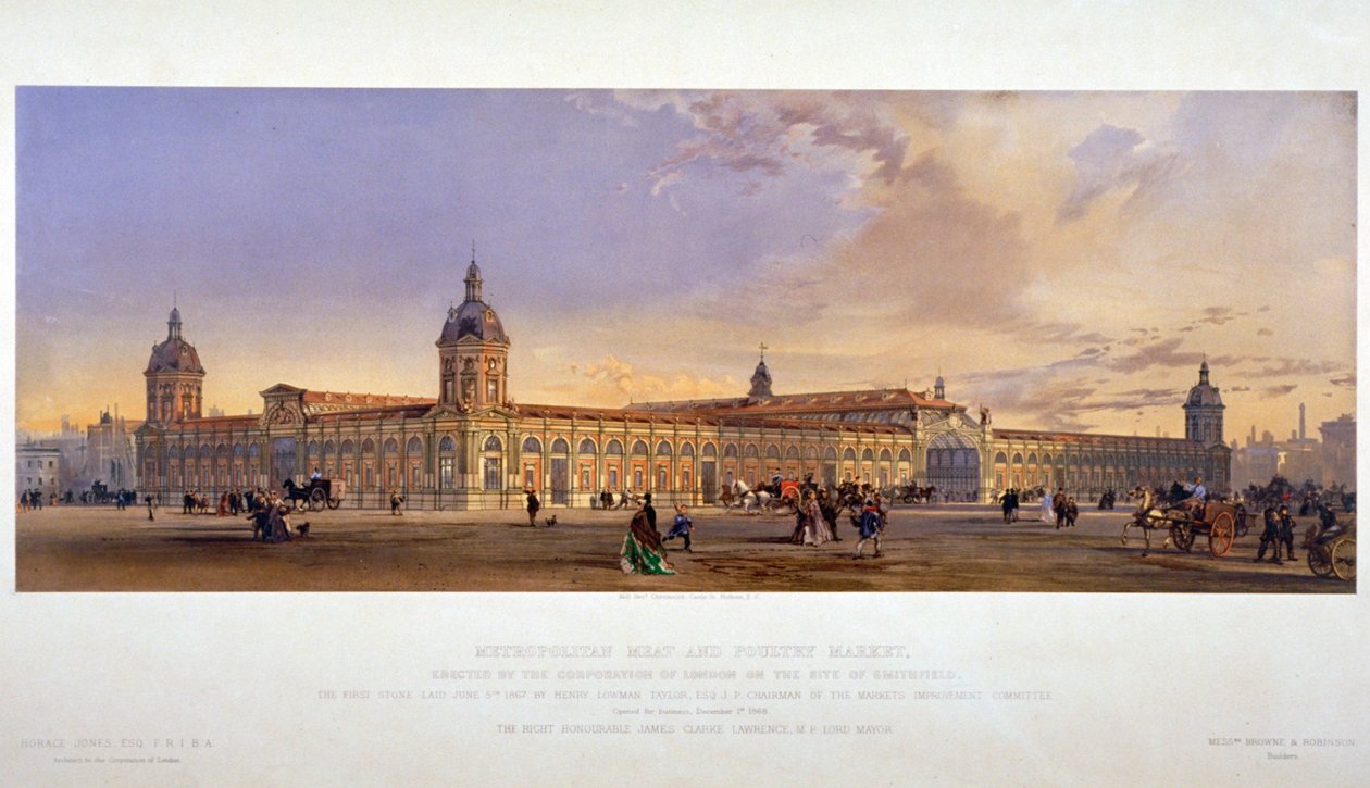 Mercado de Smithfield, Ciudad de Londres de Kell Brothers