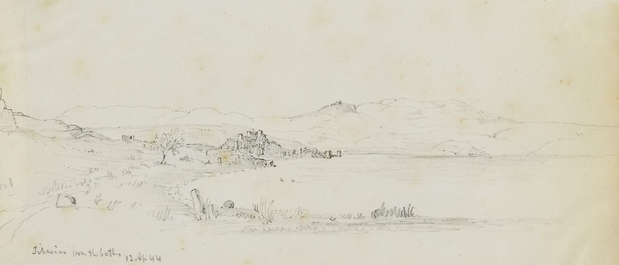 Tiberíades desde las termas de Kellogg, Miner Kilbourne
