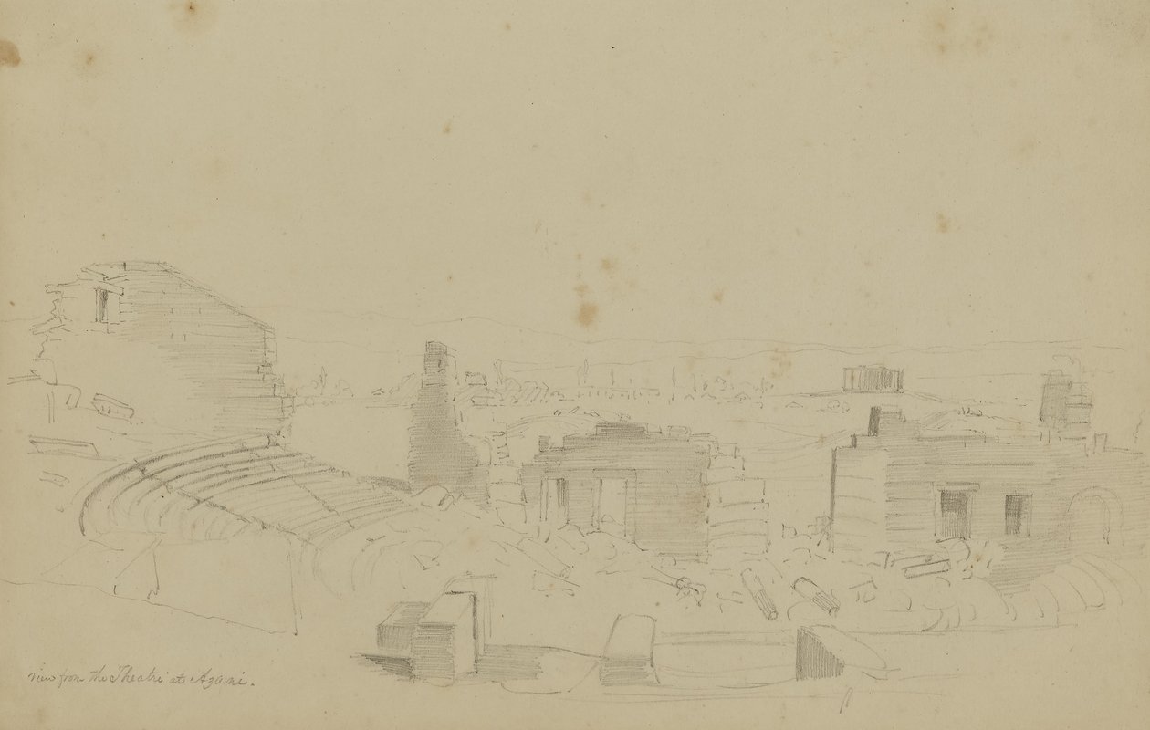 Vista desde el Teatro Azani de Kellogg, Miner Kilbourne