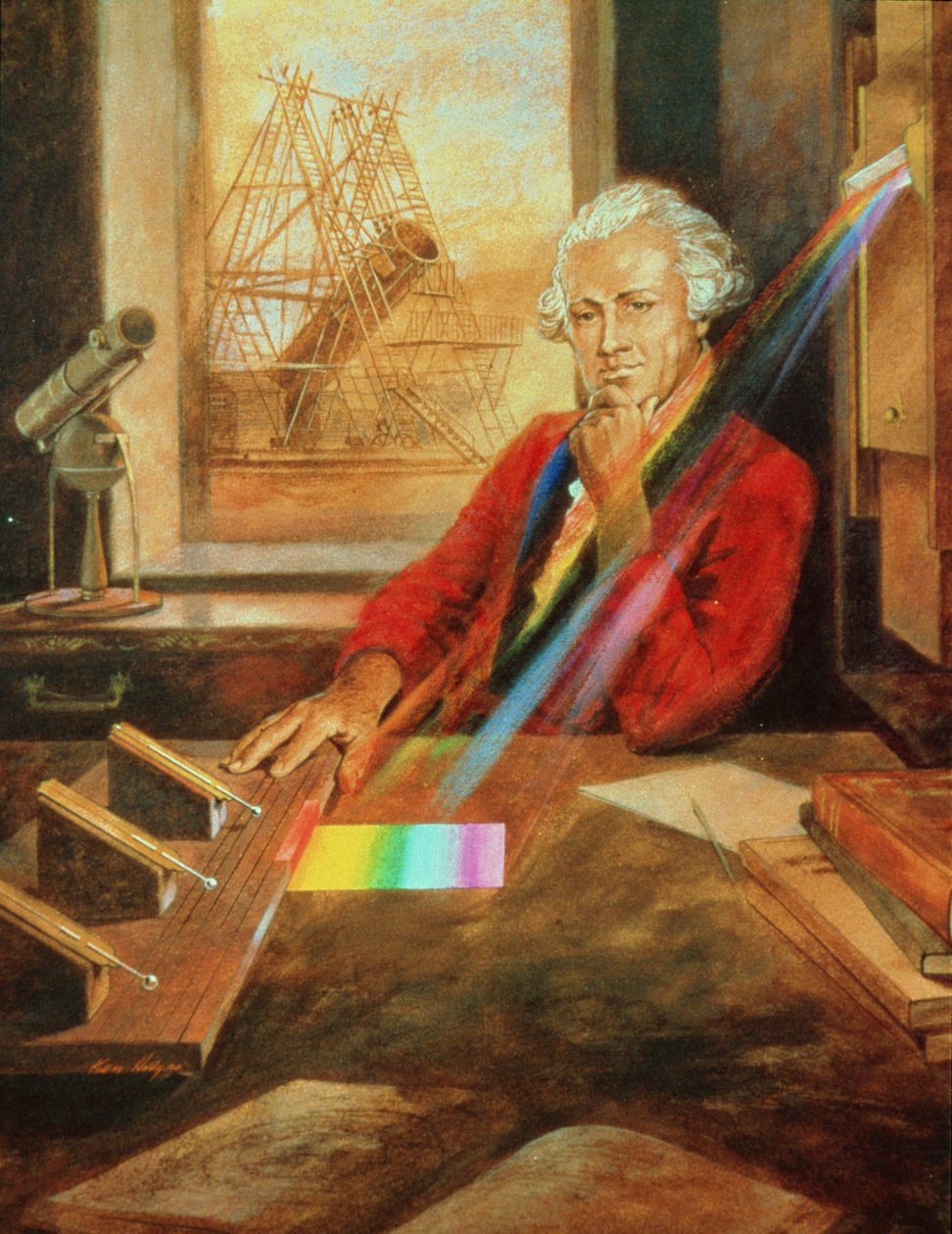 Sir William Herschel (1738-1822) de Ken Hodges