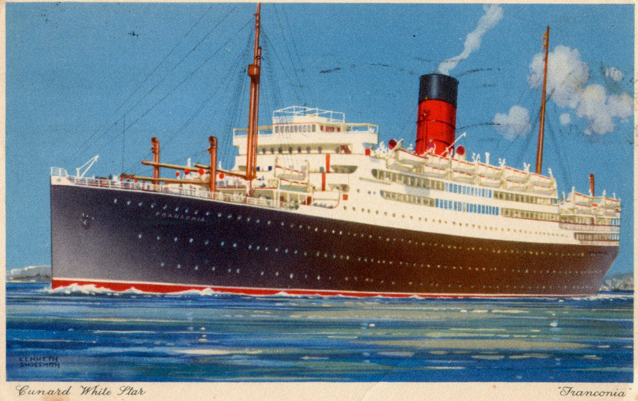 Transatlántico de la línea Cunard RMS 