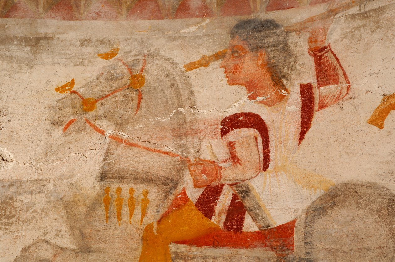 Fiebre del oro búlgara, Nicholai Ovtcharov, artefactos de Perperikon, anillo de Ptolomeo, carnelli..., 2006 (foto) de Kenneth Garrett