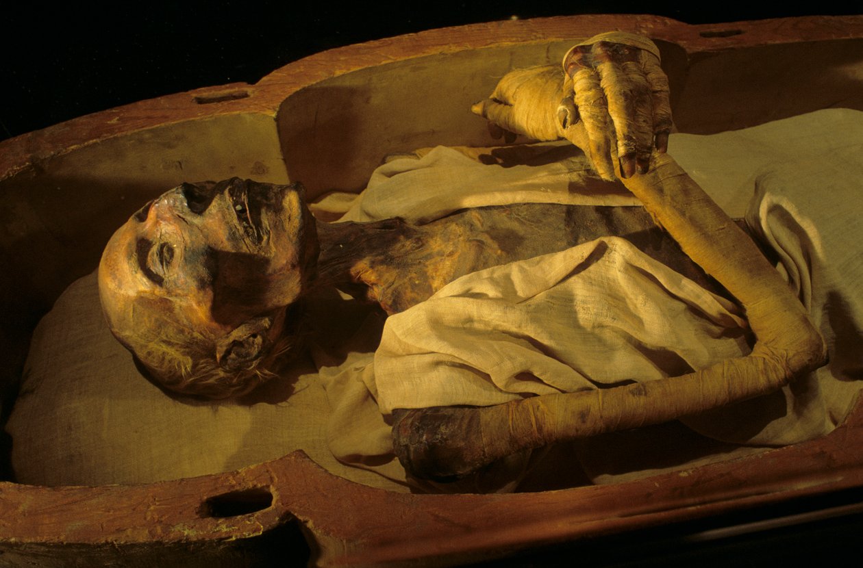 Momia de Ramsés II de Kenneth Garrett