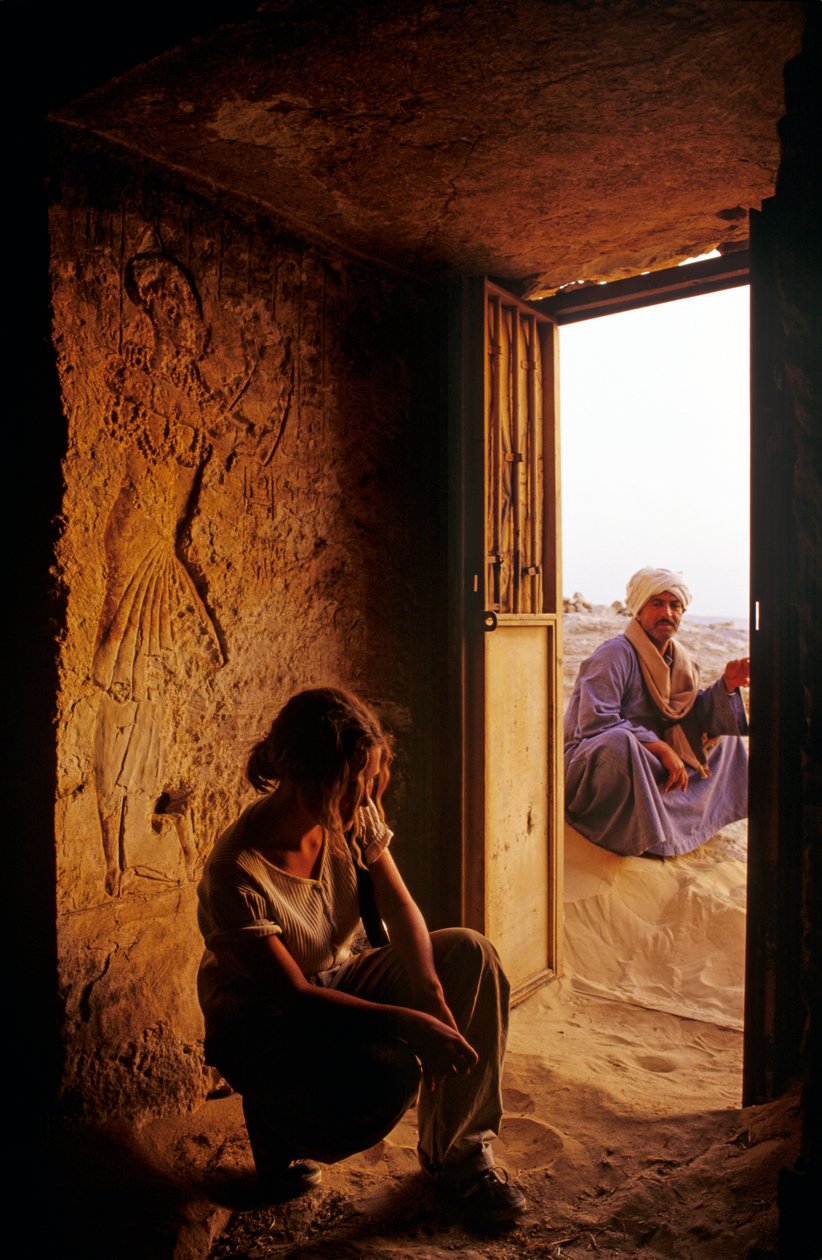 Tumbas del Norte, tumbas reales de Amarna, Egipto de Kenneth Garrett