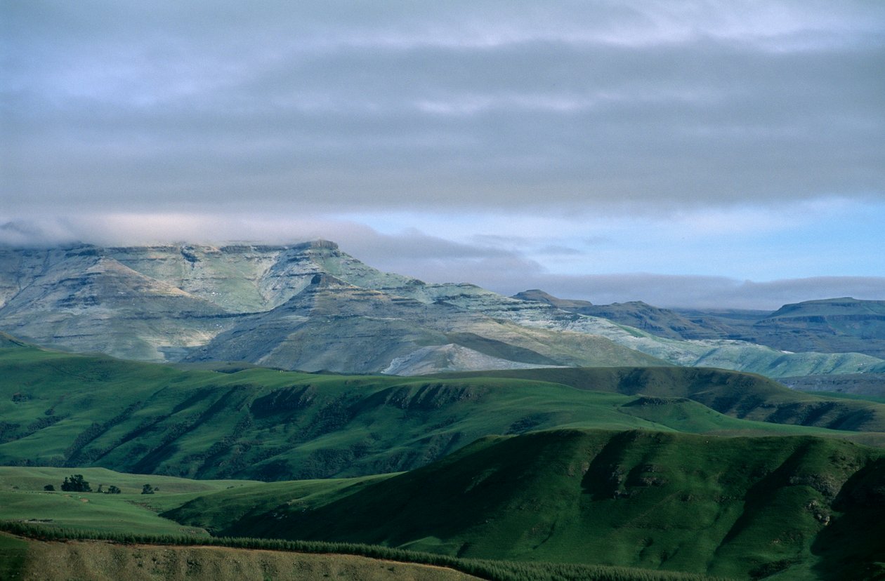 Pinturas del Espíritu, montañas Drakensberg, Sudáfrica, 2008 (foto) de Kenneth Garrett