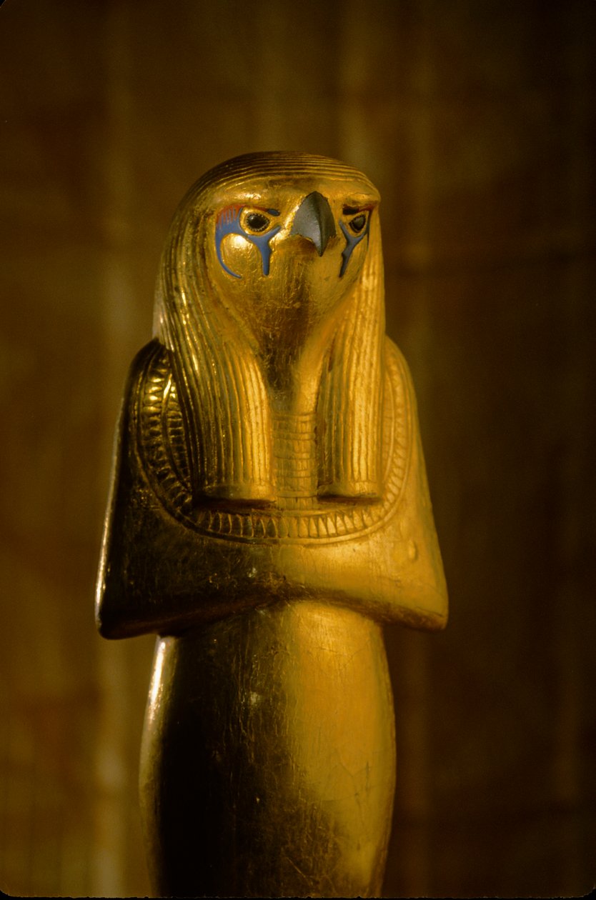 Estatua de Horus el Viejo, Herwer, KV 62, 2009 (foto) de Kenneth Garrett