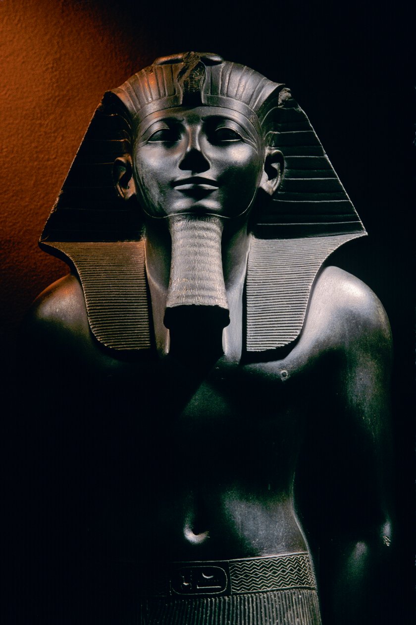 Tutmosis III, Tutmosis III, Tutmosis III, estatua, Museo de Luxor, Egipto, Imperio Nuevo de Kenneth Garrett
