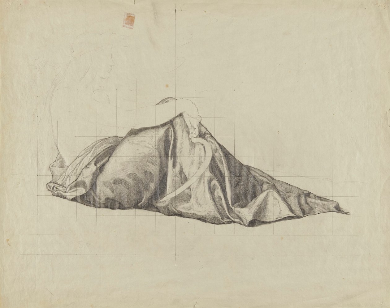 (Rotonda del Capitolio del Estado de Iowa) (Agricultura, estudio para el panel) de Kenyon Cox
