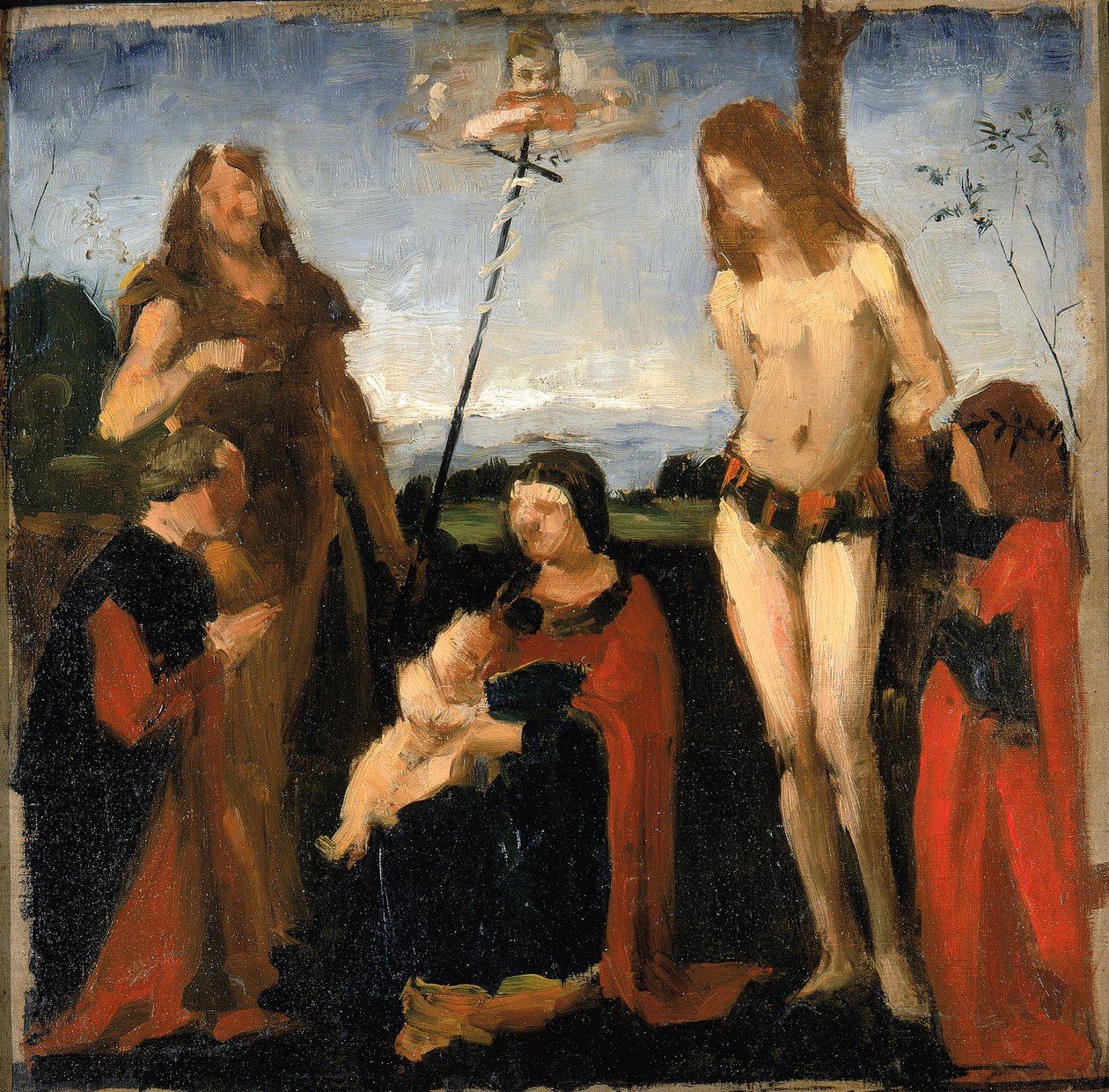 Después de Boltraffio, Sacra Conversazione de Kenyon Cox