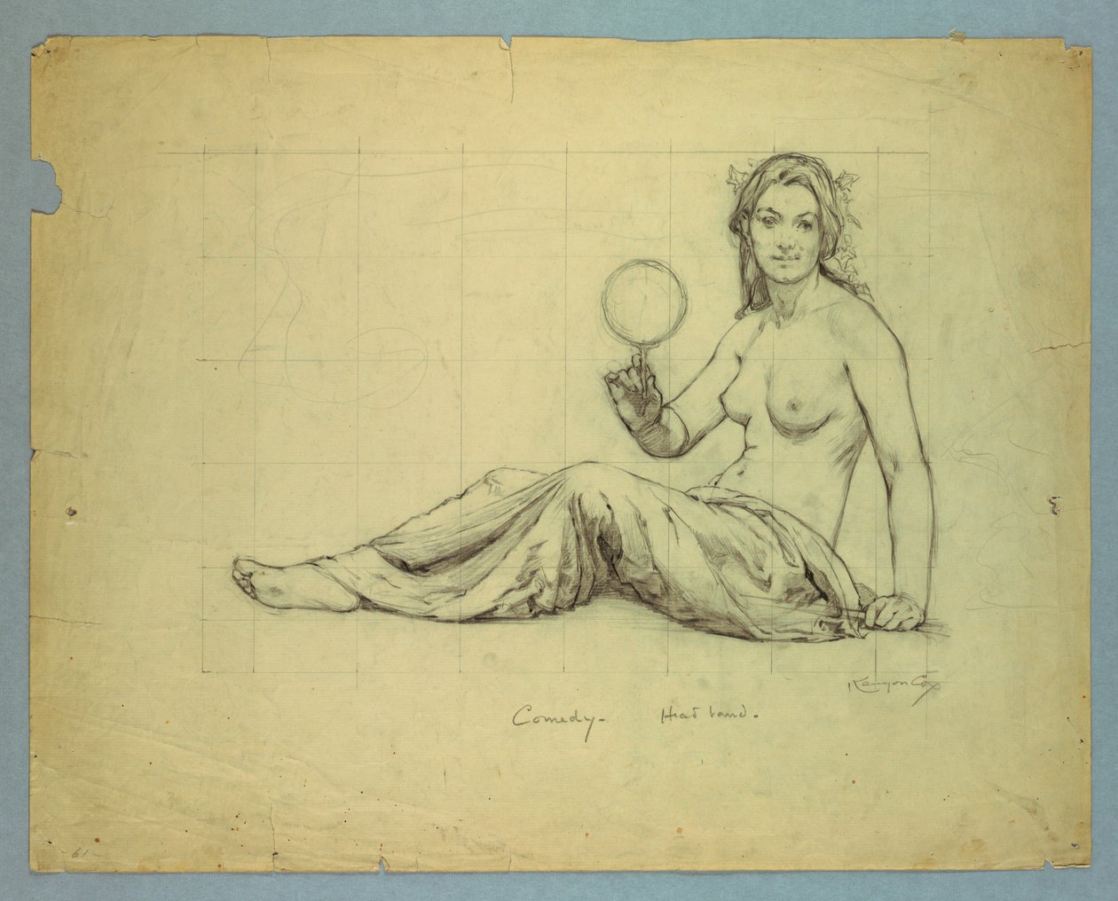 Estudio desnudo de 