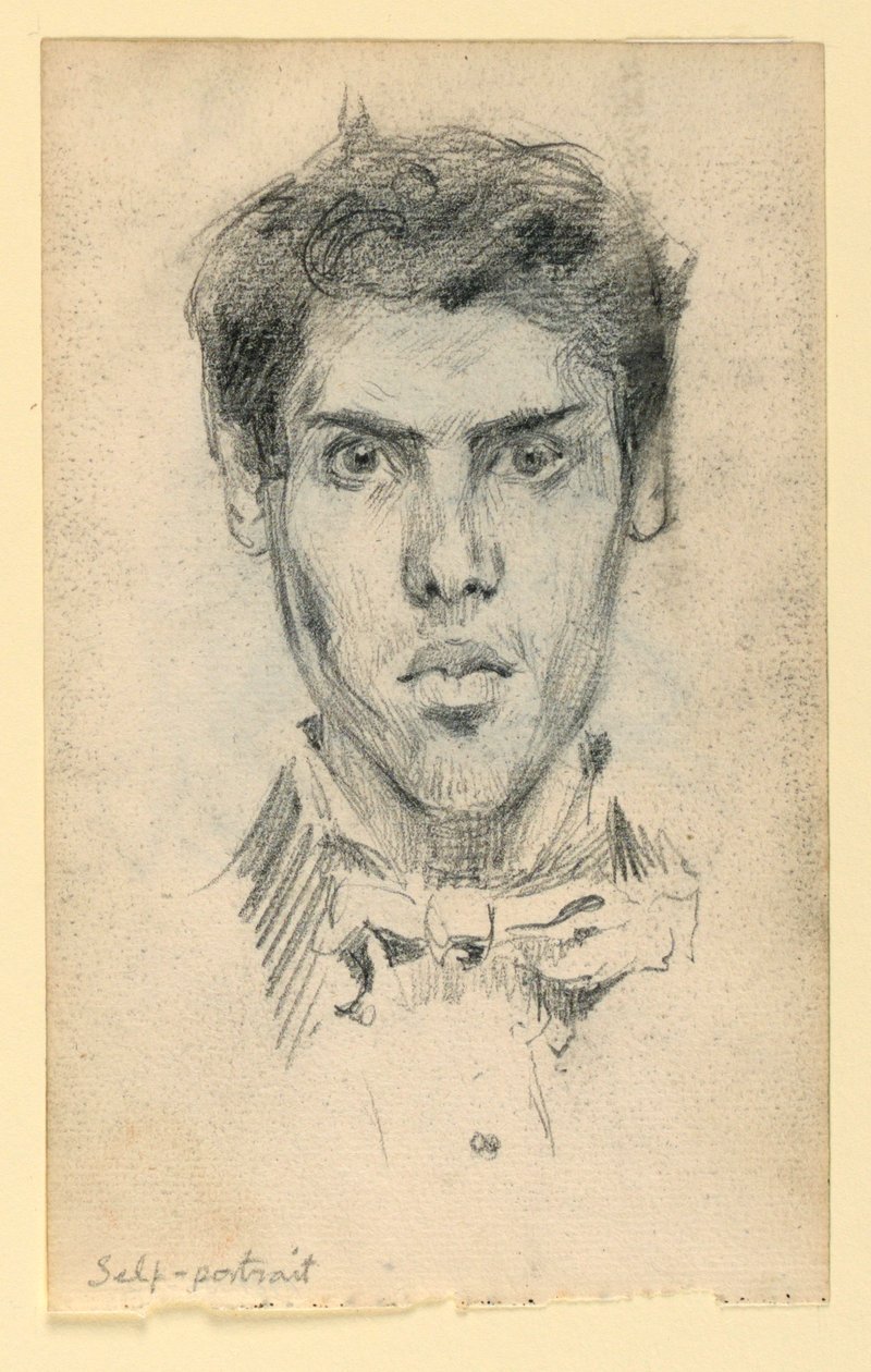 Autorretrato de Kenyon Cox