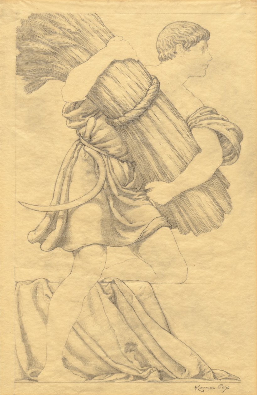 Boceto de Kenyon Cox