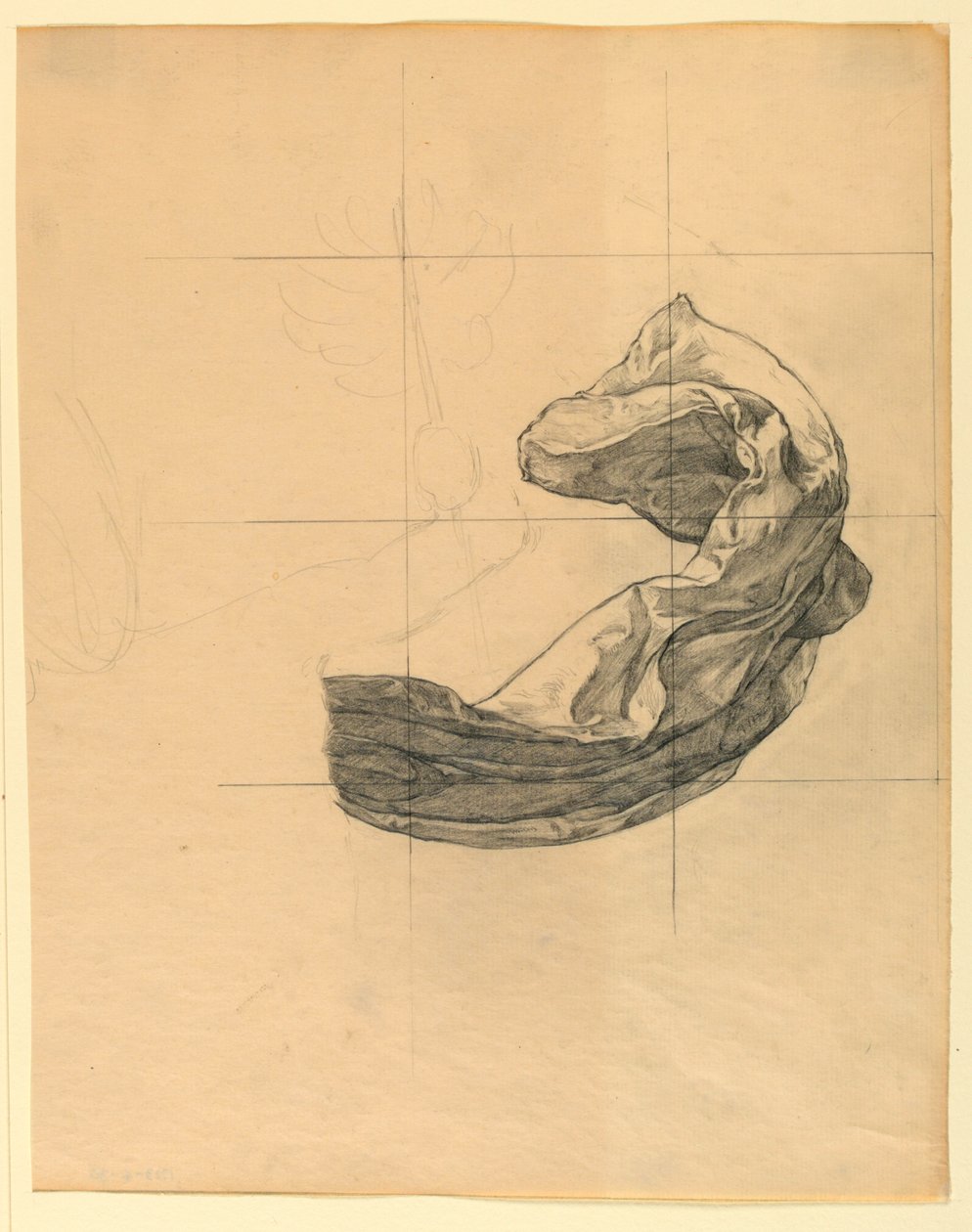 Estudio para "Comercio," "El comercio que pasa rinde tributo al puerto de Cleveland," Casa de Aduanas de los Estados Unidos, Cleveland, OH de Kenyon Cox