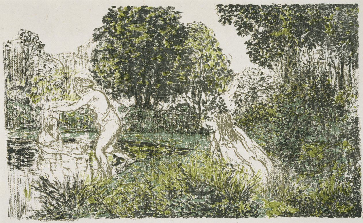 Las Bañistas, 1899-1900 de Ker Xavier Roussel