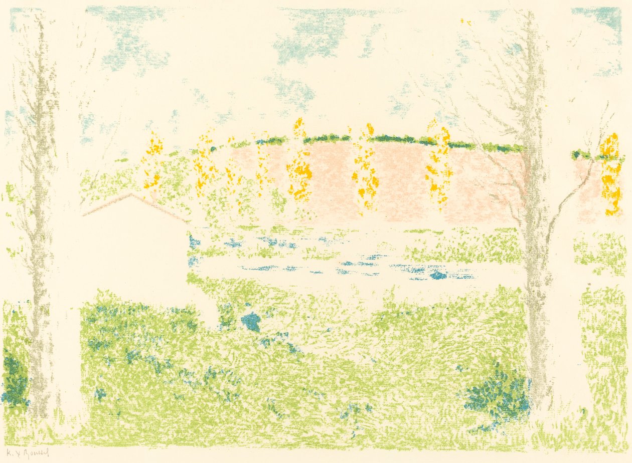Paisaje con casa de Ker Xavier Roussel