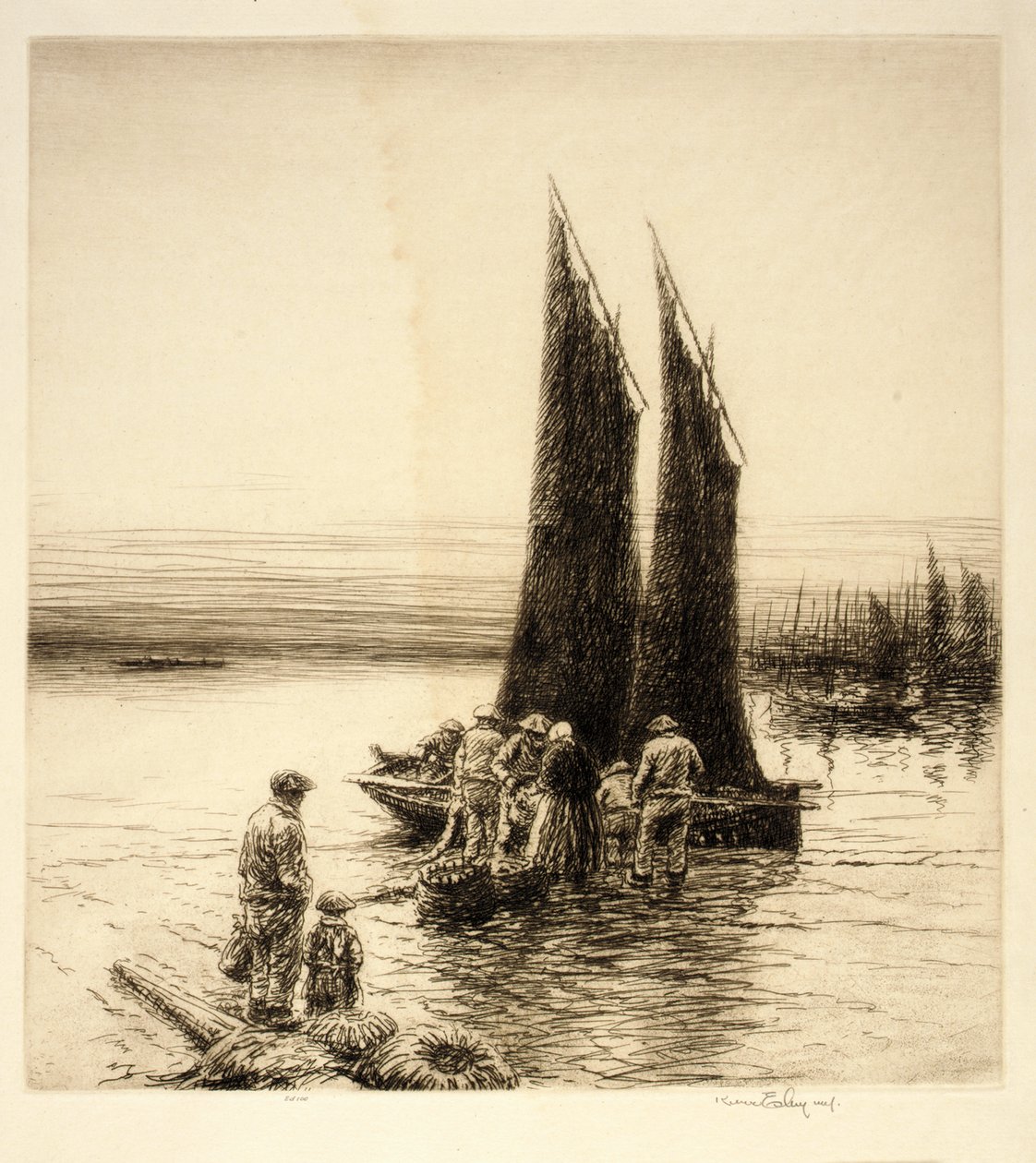 Velas negras, Bretaña de Kerr Eby