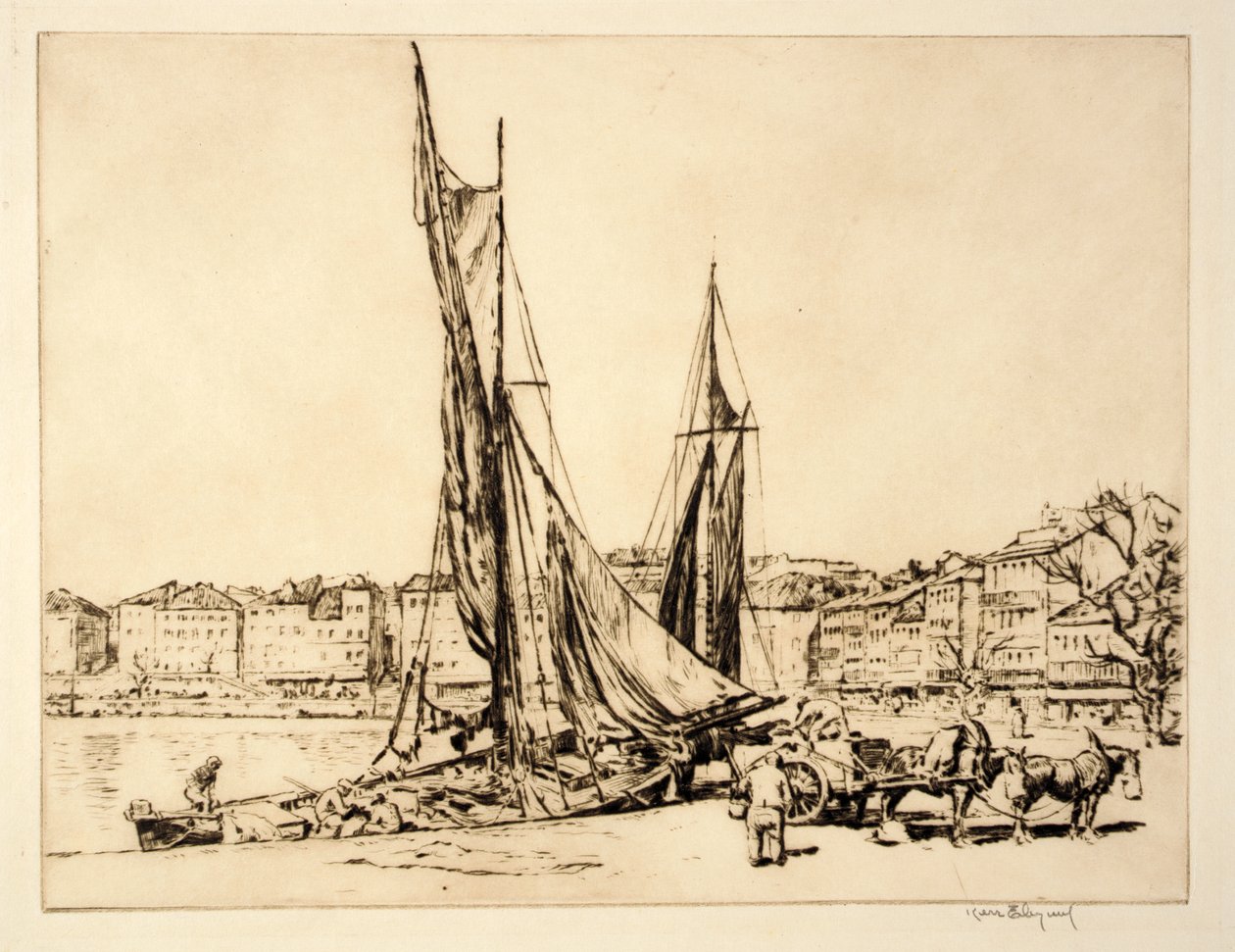 Puerto de La Ciotat de Kerr Eby
