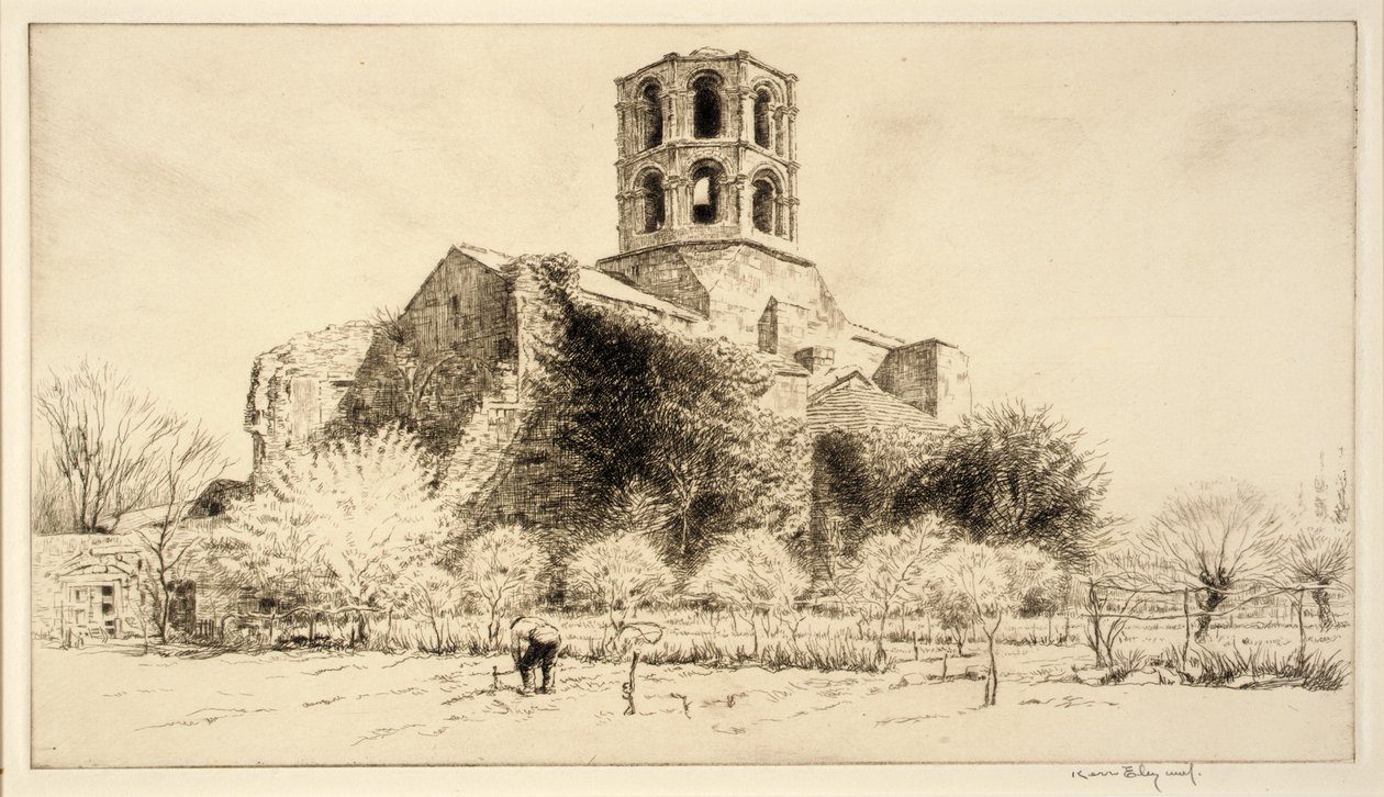 Jardín del cura, Arlés de Kerr Eby