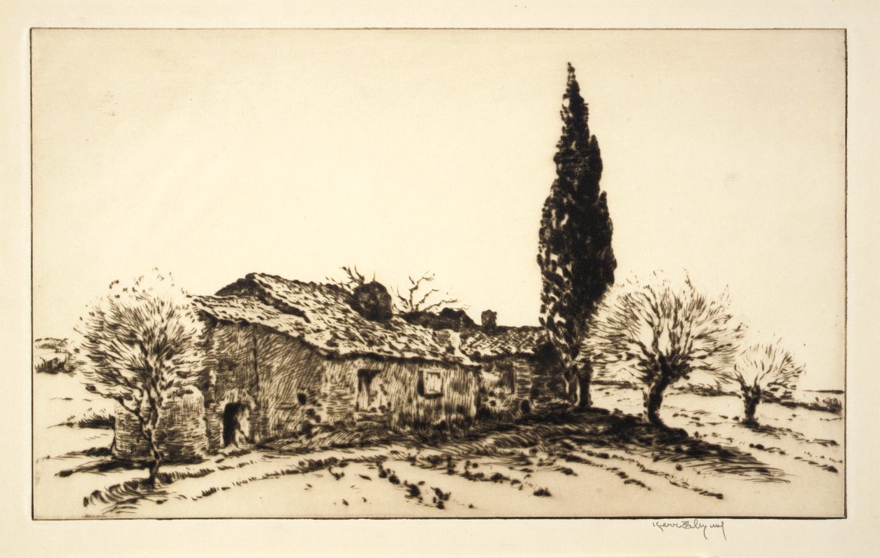 Granja abandonada, St. Cyr de Kerr Eby