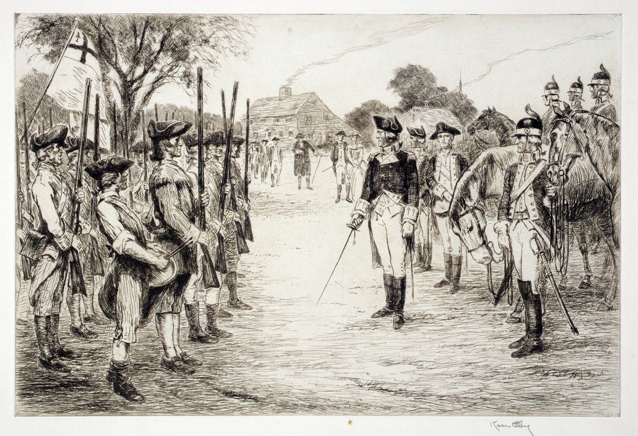 George Washington y sus tropas de Kerr Eby