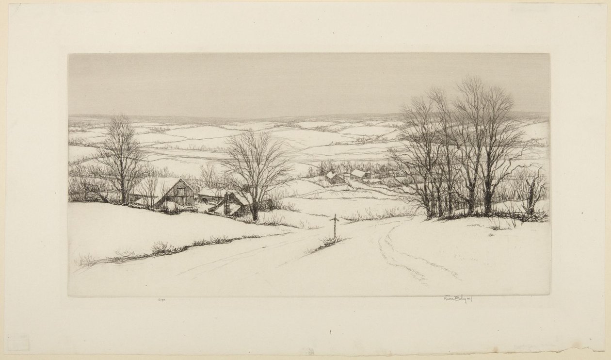 Invierno en Nueva Inglaterra de Kerr Eby