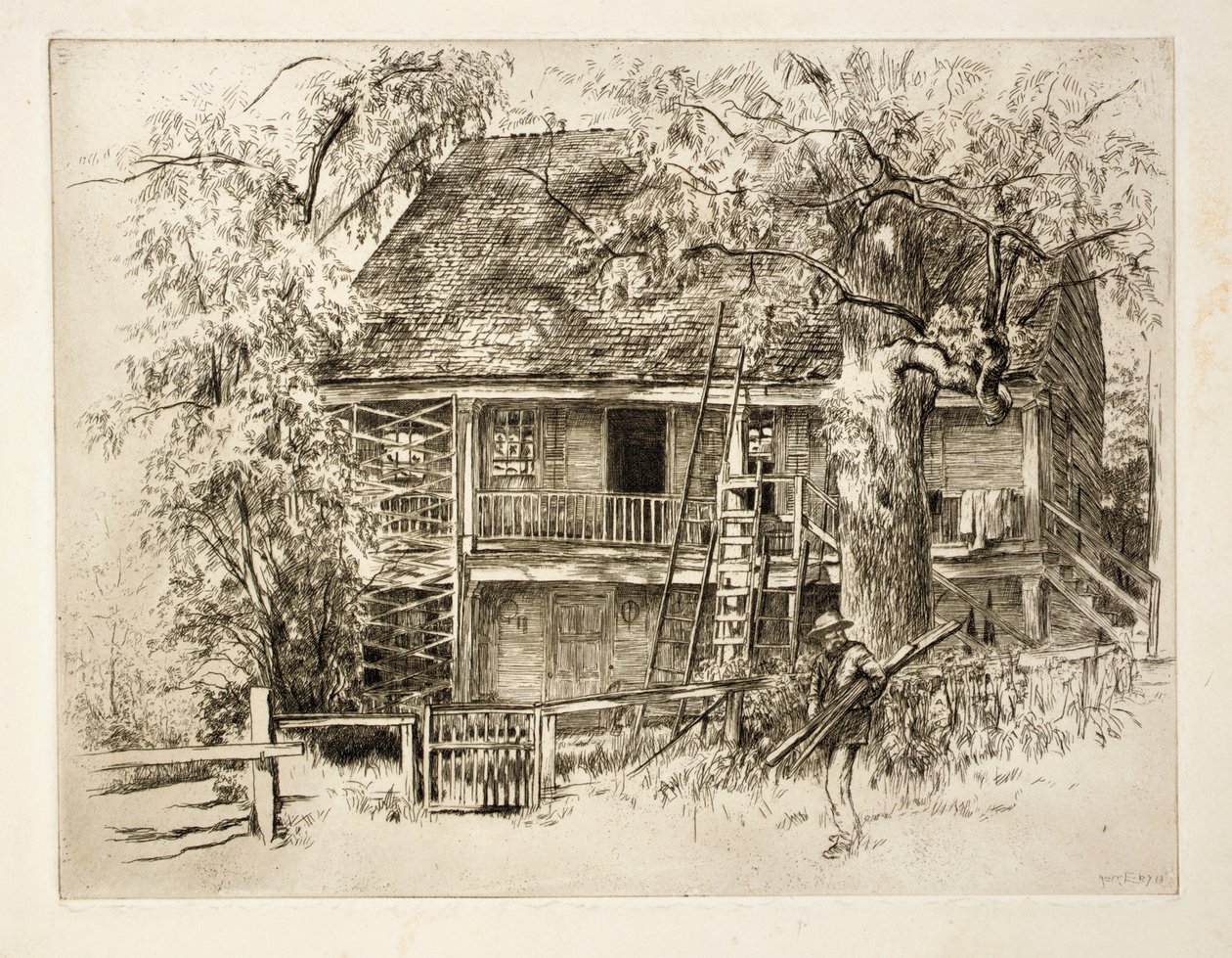 La casa antigua de Kerr Eby