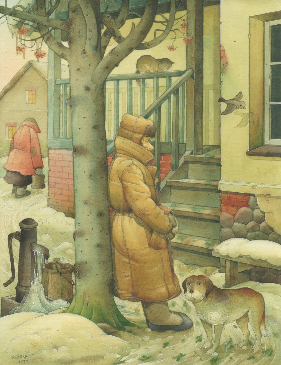 Escena rusa 03, 1994 de Kestutis Kasparavicius