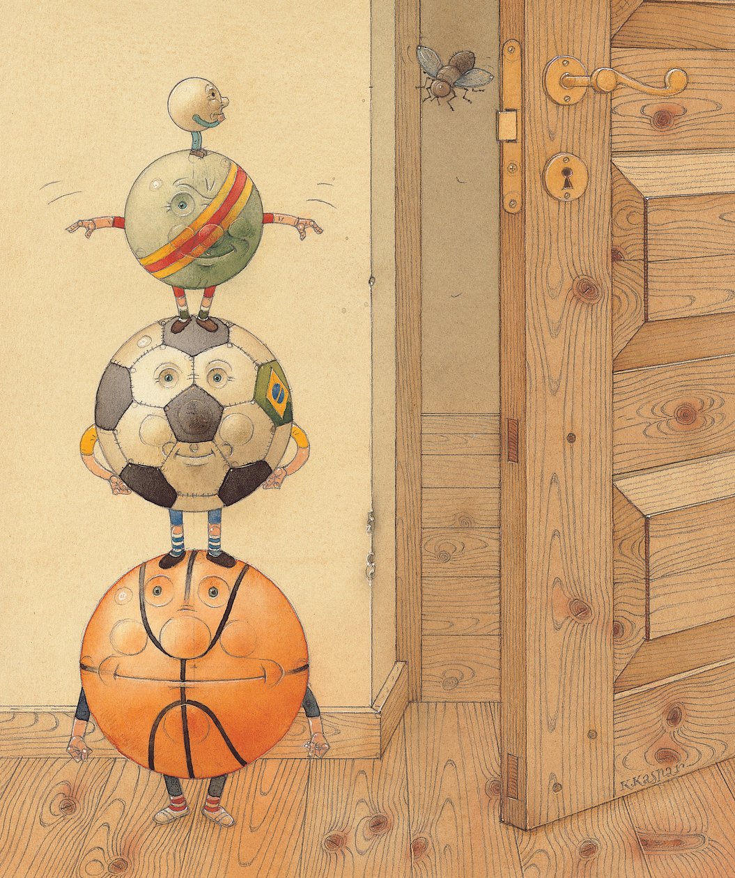 Historia de miedo de Kestutis Kasparavicius