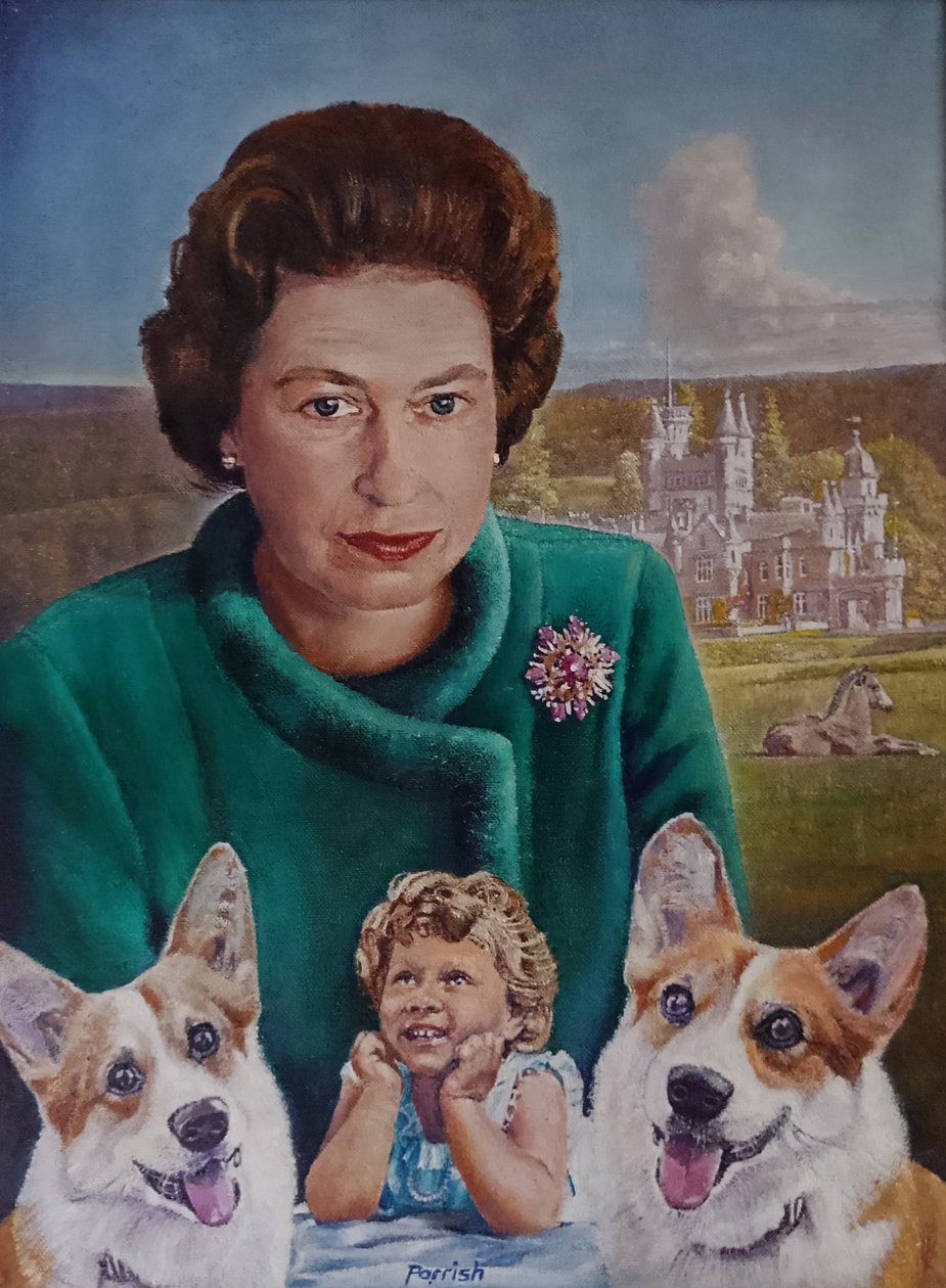Reina de vacaciones (pintura) de Kevin Parrish