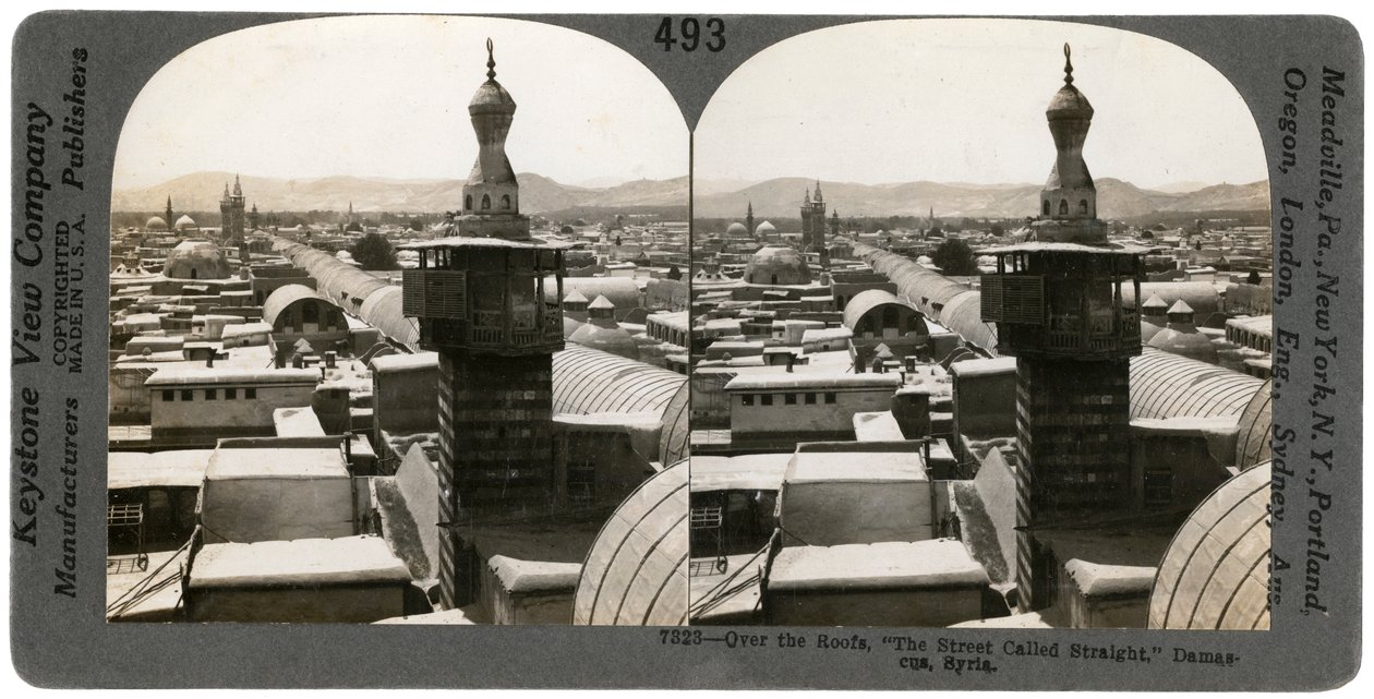 Damasco, Siria, 1900s de Keystone View Company