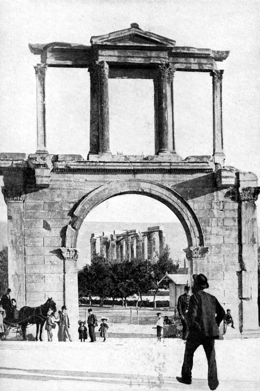 El Templo de Zeus, Olimpia, Grecia, 1922 de Keystone View Company