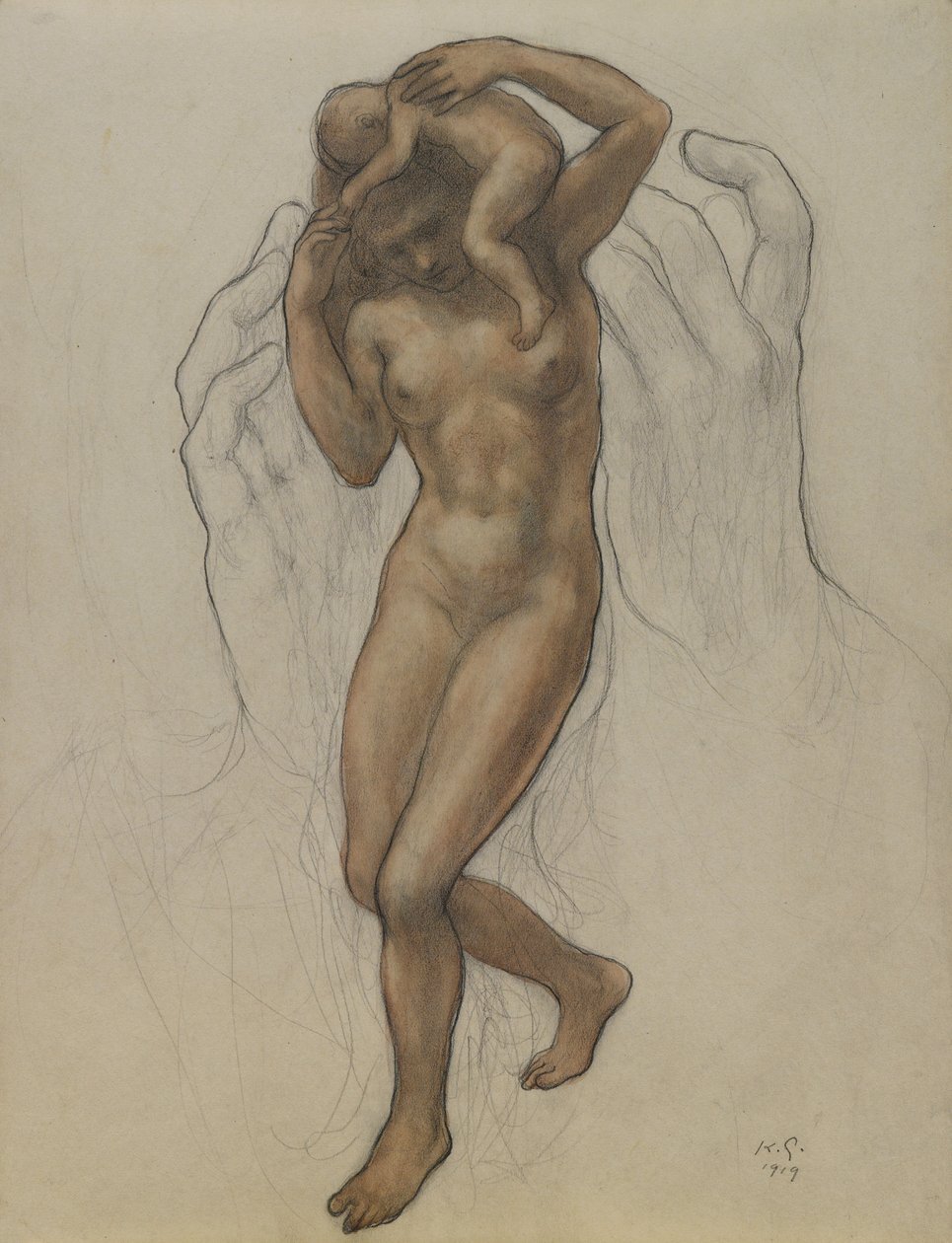 La Carga, 1919 de Khalil Gibran