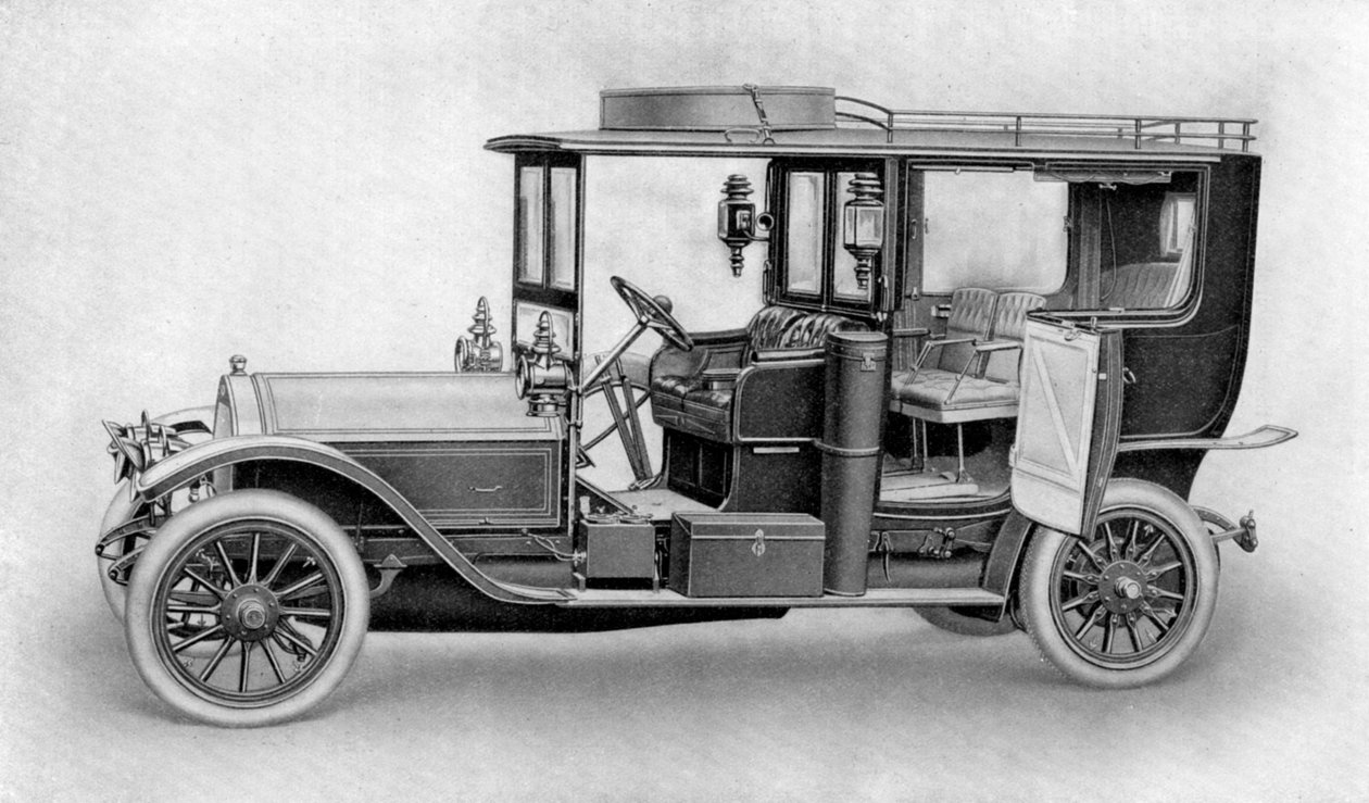 Dibujo de un coche, 1911-1912 de Kilmsch and Co.