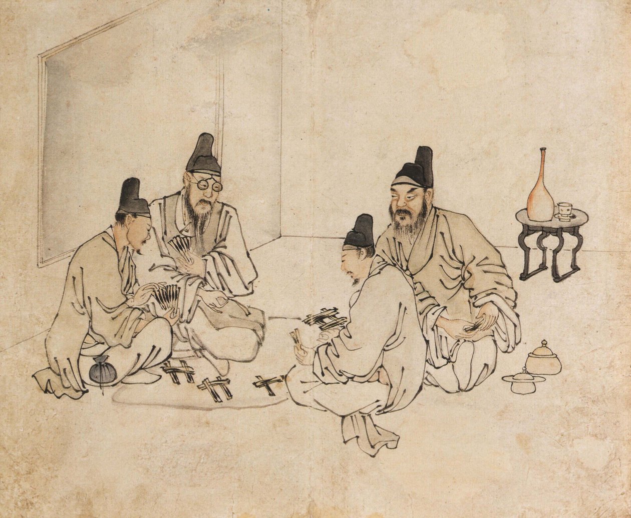 Juego de azar secreto de Kim Deuk sin