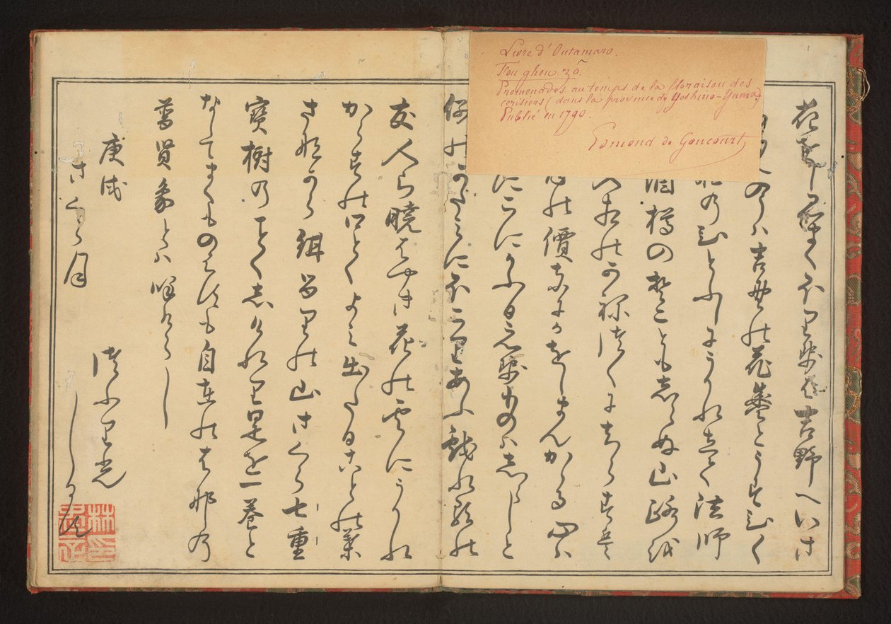 Prefacio de Kitagawa Utamaro