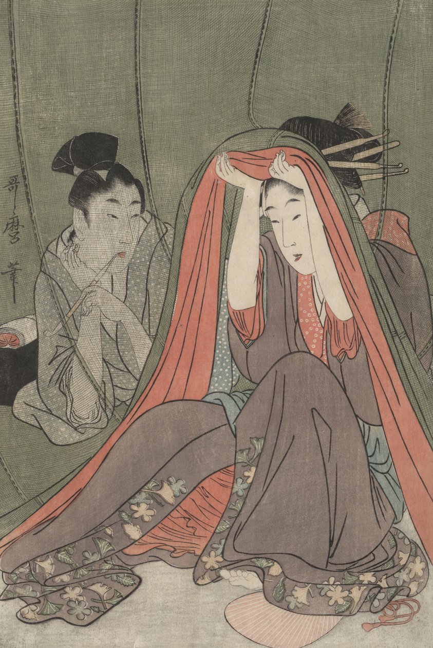 La mosquitera de Kitagawa Utamaro