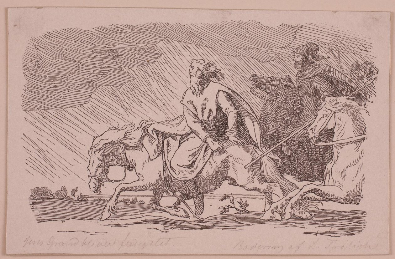 Ilustración para "La batalla con Jens Grand" de Kittendorff and Aagaard