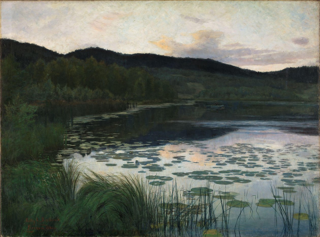 Noche de verano, 1886 de Kitty Lange Kielland