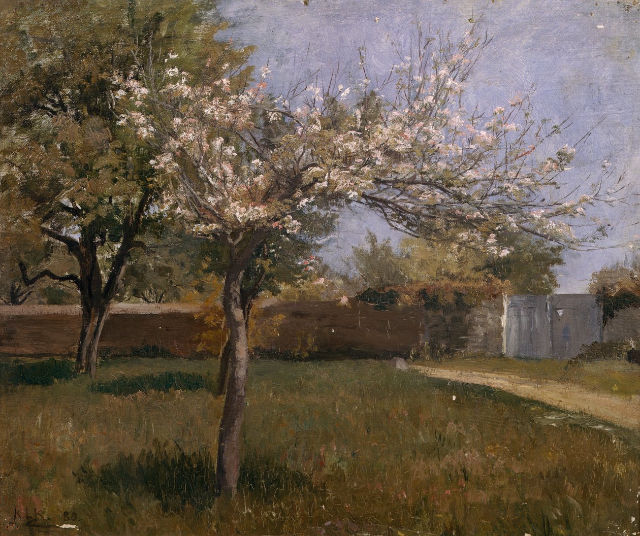 No hay ningún título escrito en el cuadro de Kitty Lange Kielland