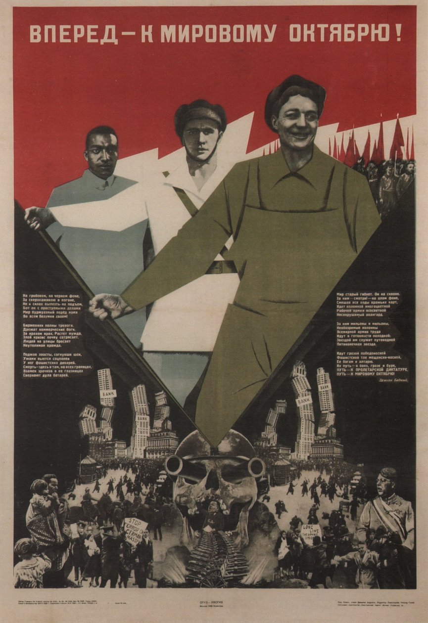 ¡Adelante mundo octubre!, 1933 de Klinch