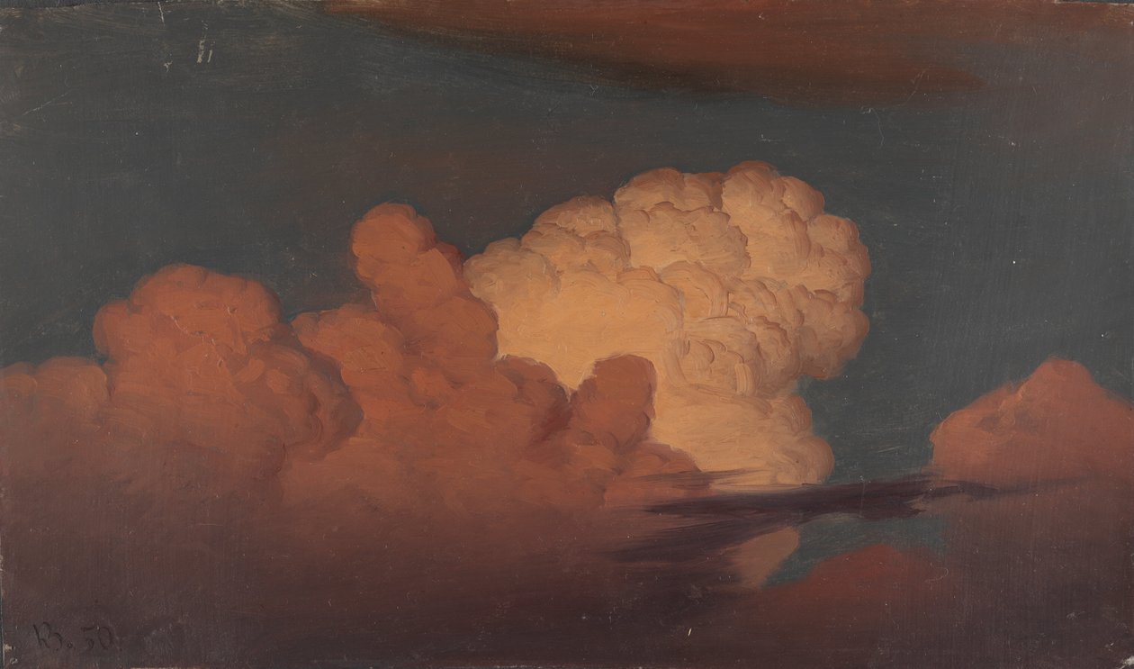 Estudio de nubes de Knud Baade