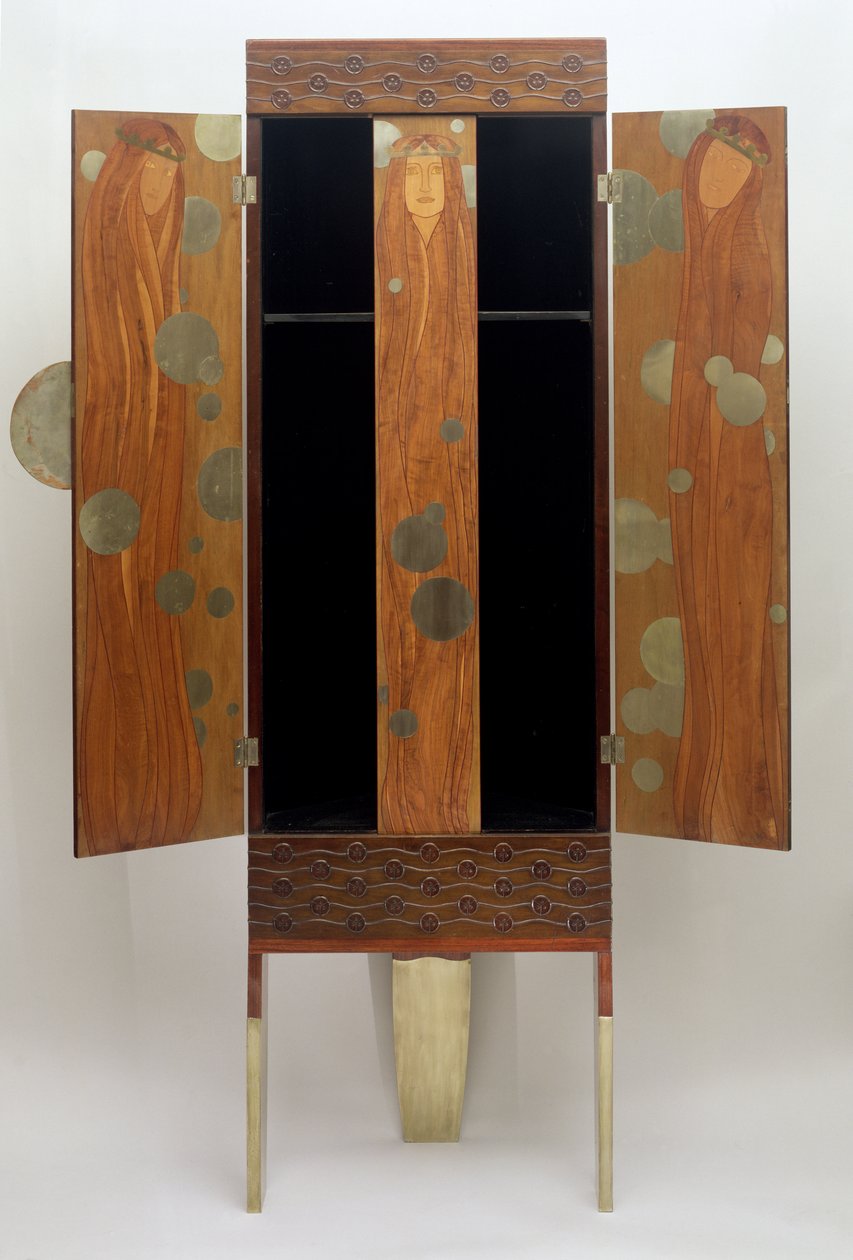 El gabinete de las princesas encantadas de Koloman Moser