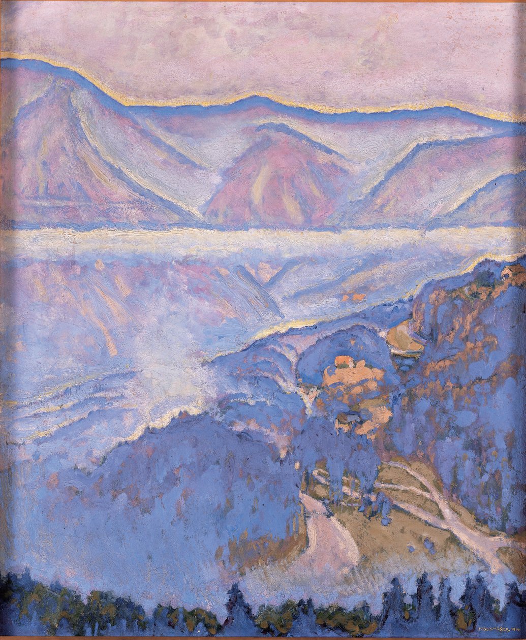 Regentag - Día lluvioso ... (óleo sobre lienzo) de Koloman Moser
