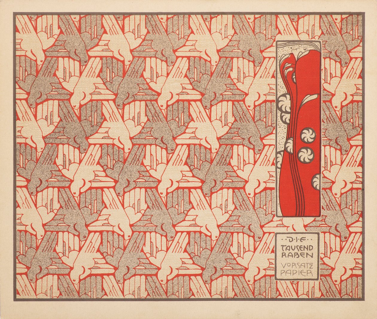 Los mil cuervos, 1901 de Koloman Moser
