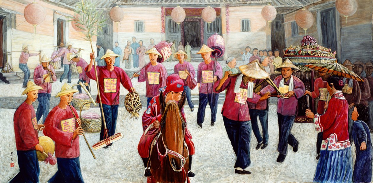 Boda Tradicional de Komi Chen
