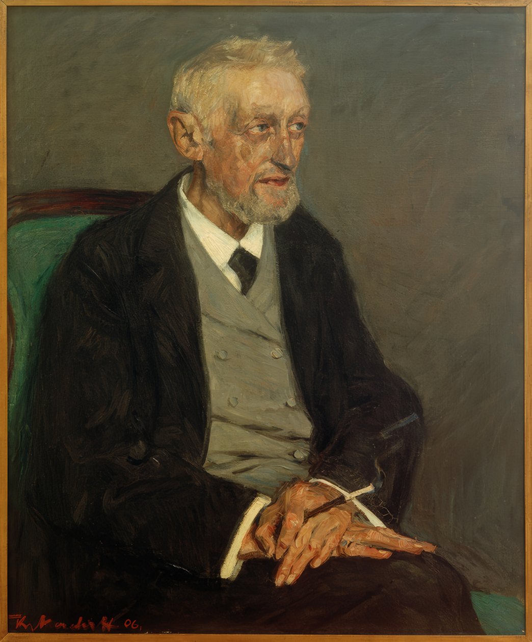 El padre del artista de Konrad von Kardorff