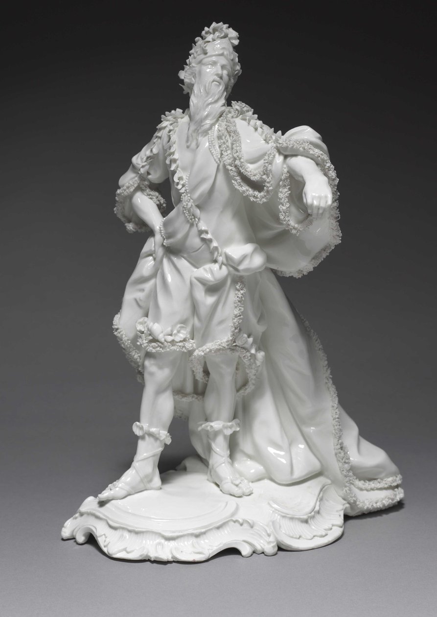 Oceanus, Fábrica de Porcelana de Frankenthal, Alemania, c.1765 de Konrad Linck