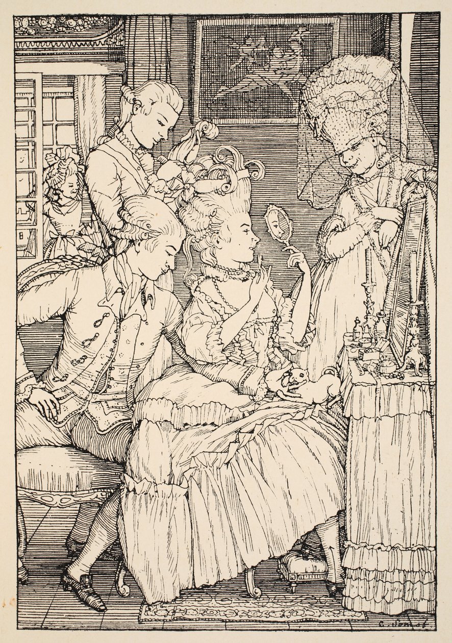 La toilette de Konstantin Andreevic Somov