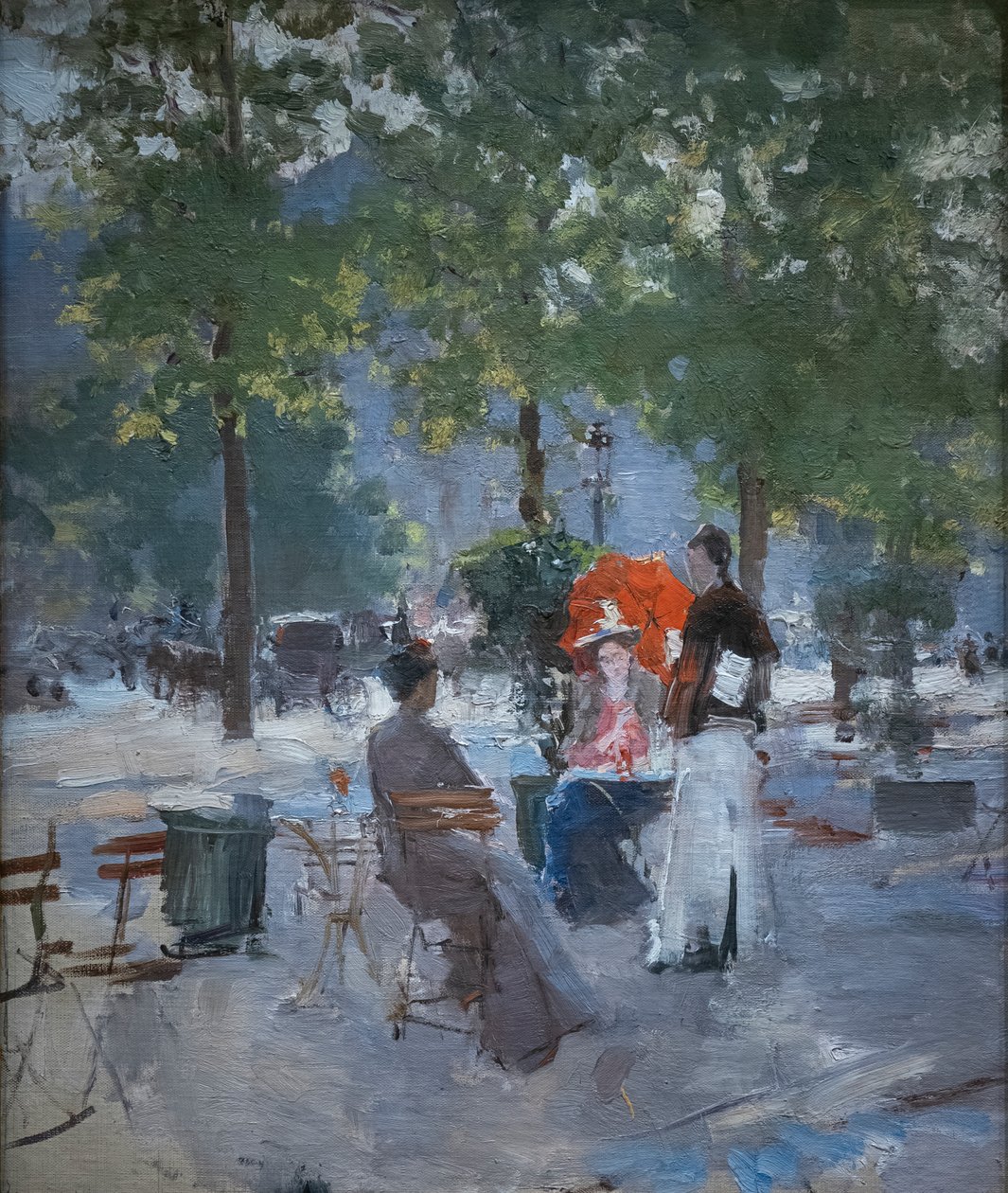 En París Café de Konstantin Alekseevich Korovin